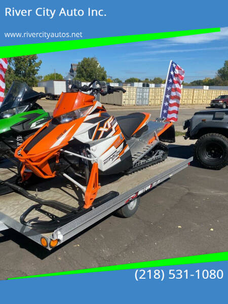 2013 Arctic Cat Snow Pro XF 800 for sale at River City Auto Inc. in Fergus Falls MN