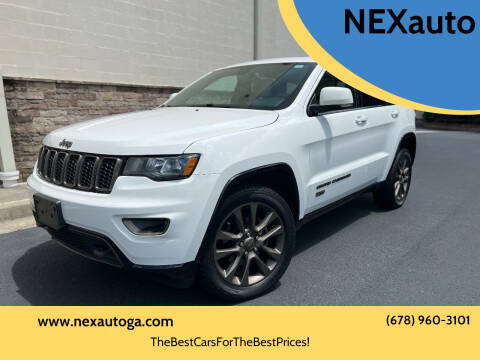 2016 Jeep Grand Cherokee for sale at NEXauto in Flowery Branch GA