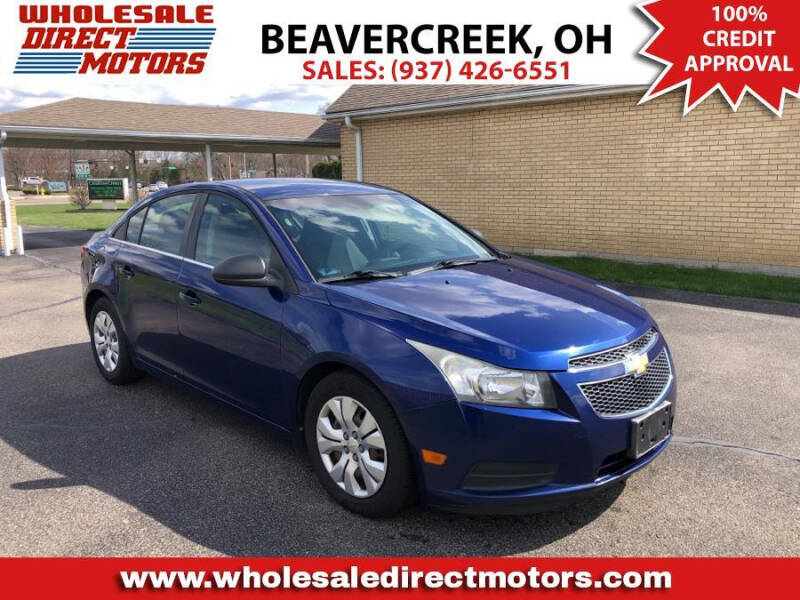 2012 Chevrolet Cruze for sale at WHOLESALE DIRECT MOTORS in Beavercreek OH
