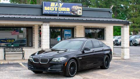 2014 BMW 5 Series for sale at Bay Motors in Tomball TX