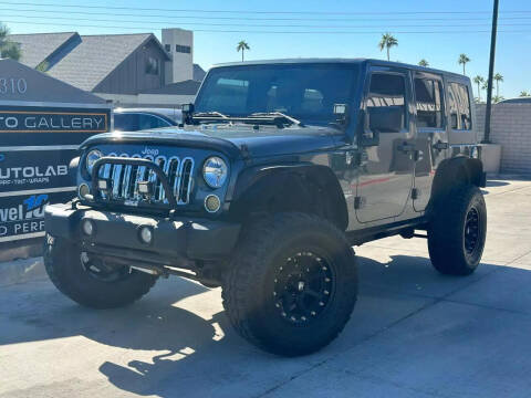 2008 Jeep Wrangler Unlimited for sale at AZ Auto Gallery in Mesa AZ