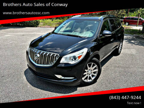 2017 Buick Enclave for sale at Brothers Auto Sales of Conway in Conway SC