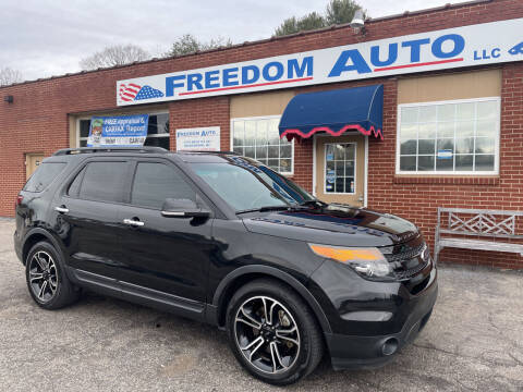 2013 Ford Explorer for sale at FREEDOM AUTO LLC in Wilkesboro NC