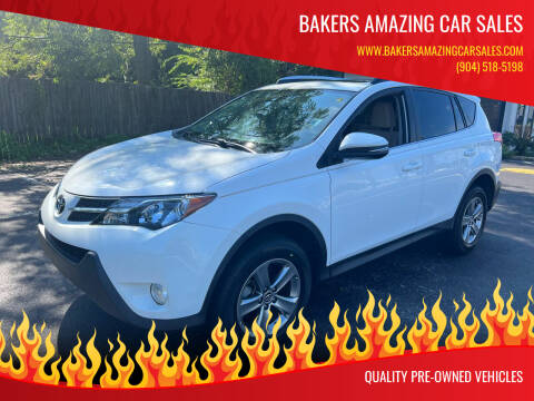 2015 Toyota RAV4 for sale at Bakers Amazing Car Sales in Jacksonville FL
