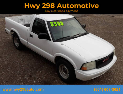 2003 GMC Sonoma for sale at Hwy 298 Automotive in Benton AR