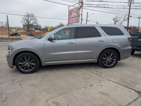 2017 Dodge Durango for sale at FINISH LINE AUTO GROUP in San Antonio TX