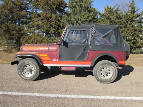 1984 Jeep CJ-7 for sale at Joe's Motor Company in Hazard NE