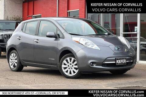 2017 Nissan LEAF for sale at Kiefer Nissan Used Cars of Albany in Albany OR