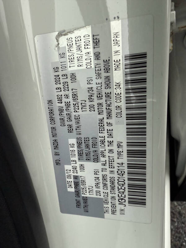 2013 Mazda CX-5 Touring