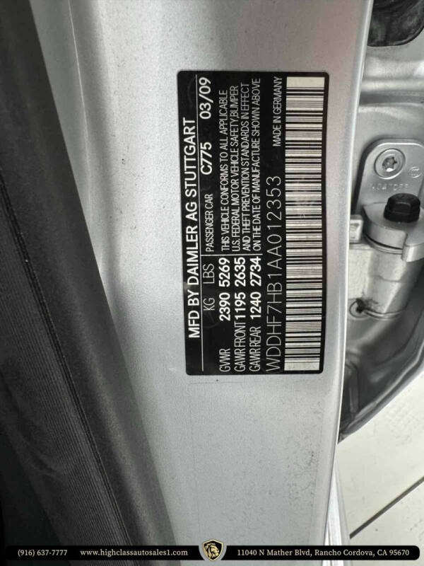 2010 Mercedes-Benz E-Class E 63 AMG