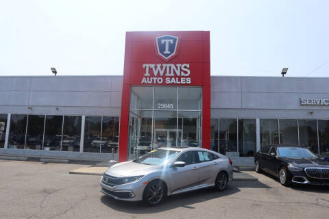 2021 Honda Civic for sale at Twins Auto Sales Inc Redford 1 in Redford MI