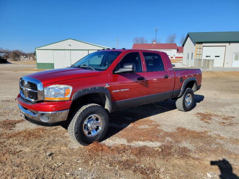 2006 Dodge Ram Pickup 2500 for sale at JJ Customs Autobody & Sales in Sutherland IA