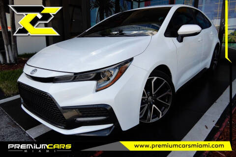 2020 Toyota Corolla for sale at Premium Cars of Miami in Miami FL