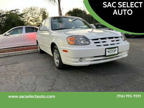 2005 Hyundai Accent for sale at SAC SELECT AUTO in Sacramento CA