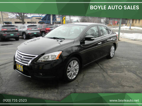 2013 Nissan Sentra for sale at Boyle Auto Sales in Appleton WI