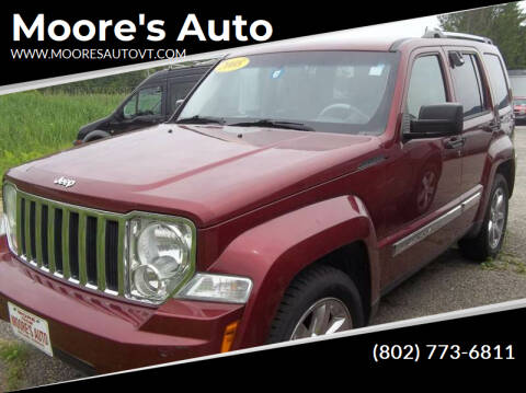 2008 Jeep Liberty for sale at Moore's Auto in Rutland VT