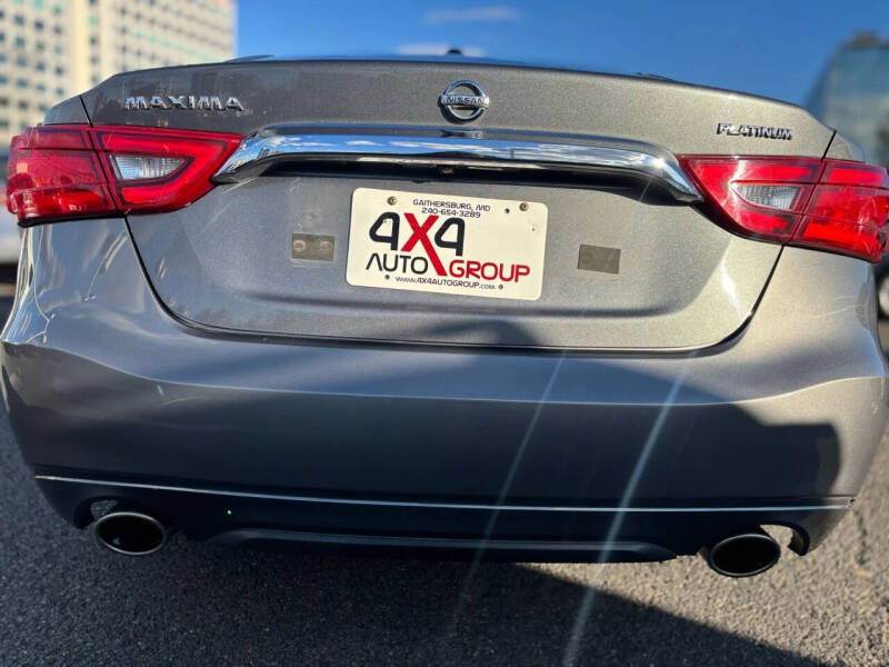 2017 Nissan Maxima Platinum