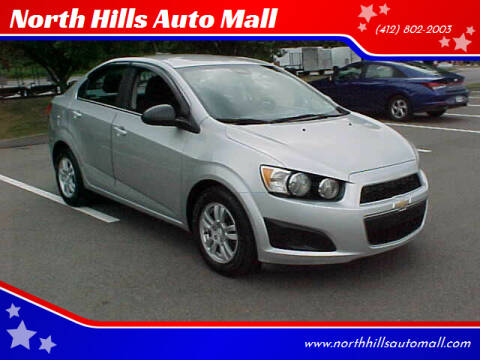 2012 Chevrolet Sonic for sale at North Hills Auto Mall in Pittsburgh PA