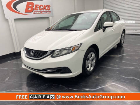 2014 Honda Civic for sale at Becks Auto Group in Mason OH