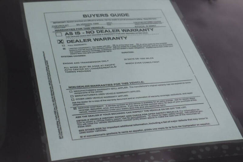 2021 Chevrolet Silverado 1500