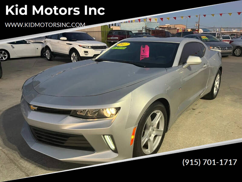 2017 Chevrolet Camaro for sale at Kid Motors Inc in El Paso TX