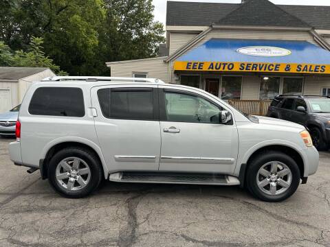 2014 Nissan Armada for sale at EEE AUTO SERVICES AND SALES LLC in Cincinnati OH