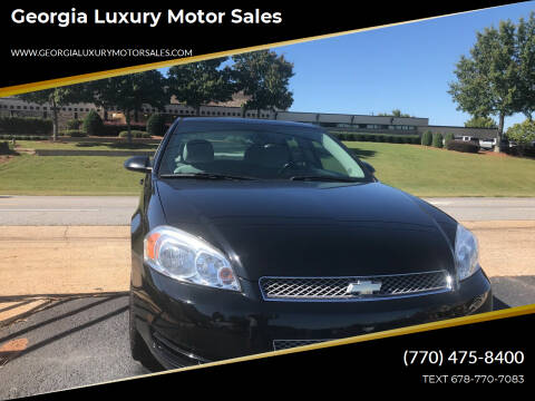 2012 Chevrolet Impala for sale at Georgia Luxury Motor Sales in Cumming GA