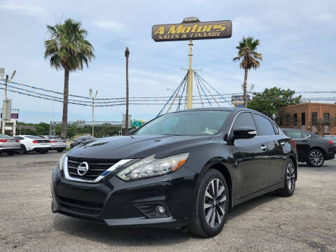 2016 Nissan Altima for sale at A MOTORS SALES AND FINANCE - 10110 West Loop 1604 N in San Antonio TX