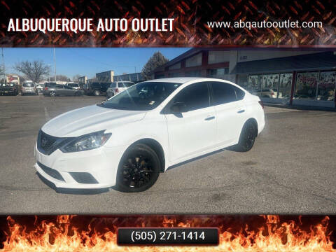 2018 Nissan Sentra for sale at ALBUQUERQUE AUTO OUTLET in Albuquerque NM