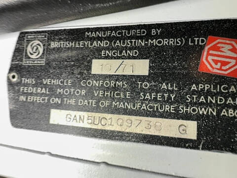 1972 MG Midget