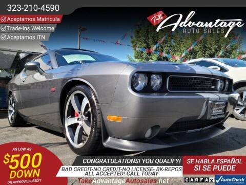2012 Dodge Challenger for sale at ADVANTAGE AUTO SALES INC in Bell CA