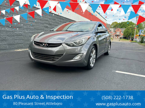 2013 Hyundai Elantra for sale at Gas Plus Auto & Inspection in Attleboro MA