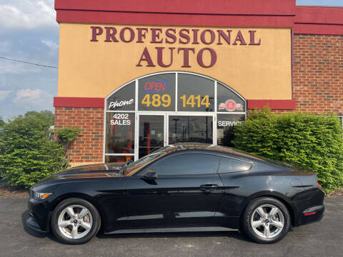 2016 Ford Mustang for sale at Professional Auto Sales & Service in Fort Wayne IN