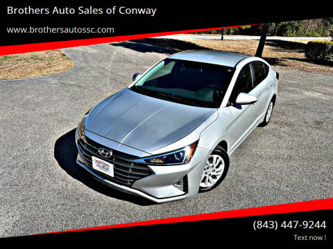 2020 Hyundai Elantra for sale at Brothers Auto Sales of Conway in Conway SC