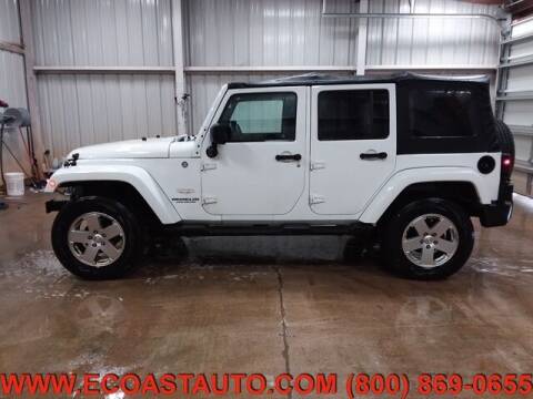 2012 Jeep Wrangler Unlimited for sale at East Coast Auto Source Inc. in Bedford VA