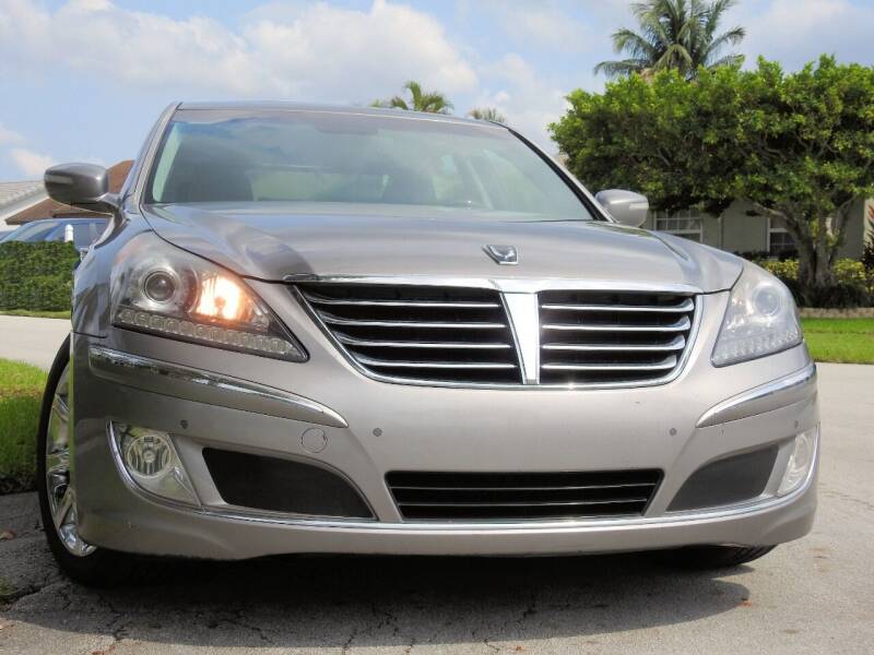 2012 Hyundai Equus for sale at M.D.V. INTERNATIONAL AUTO CORP in Fort Lauderdale FL