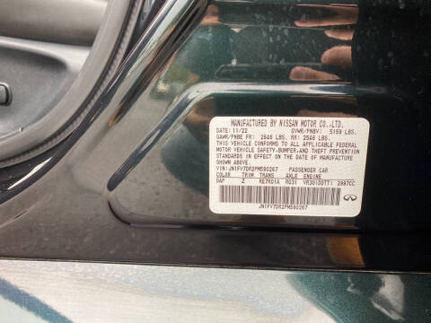 2023 Infiniti Q50 Red Sport 400