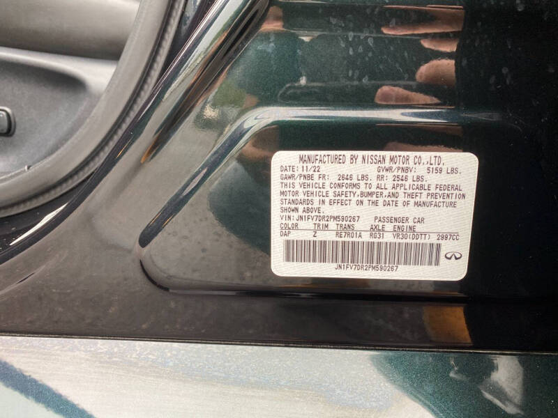 2023 Infiniti Q50 Red Sport 400