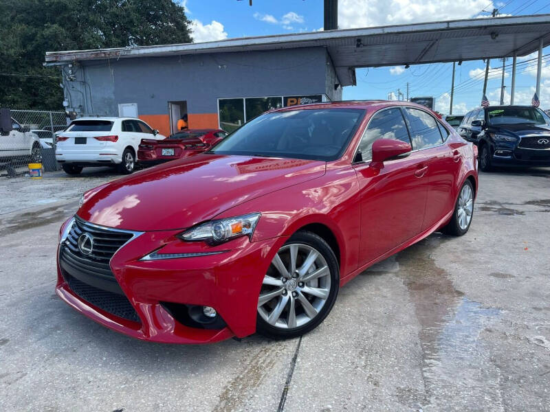 2016 Lexus IS 200t for sale at P J Auto Trading Inc in Orlando FL