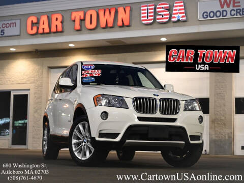 2013 BMW X3 for sale at Car Town USA in Attleboro MA