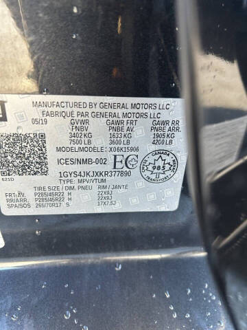 2019 Cadillac Escalade ESV Premium Luxury