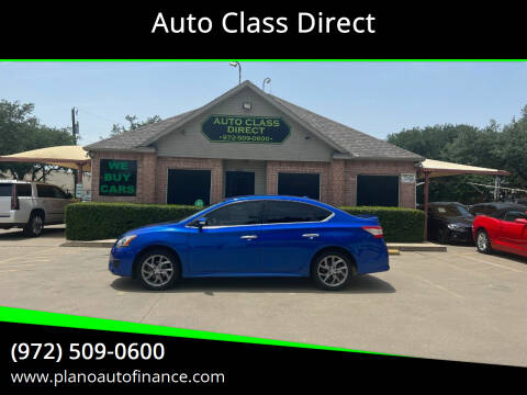 2015 Nissan Sentra for sale at Auto Class Direct in Plano TX