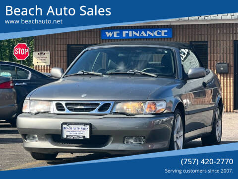 2003 Saab 9-3 for sale at Beach Auto Sales in Virginia Beach VA