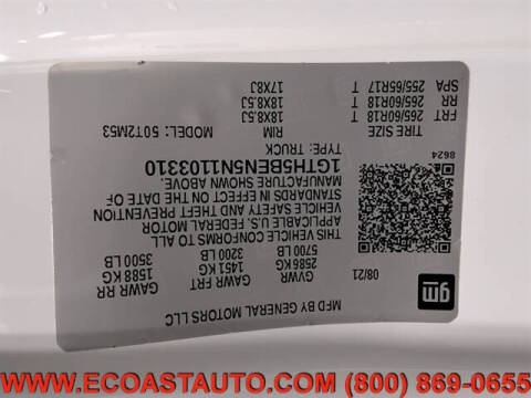 2022 GMC Canyon Elevation Standard