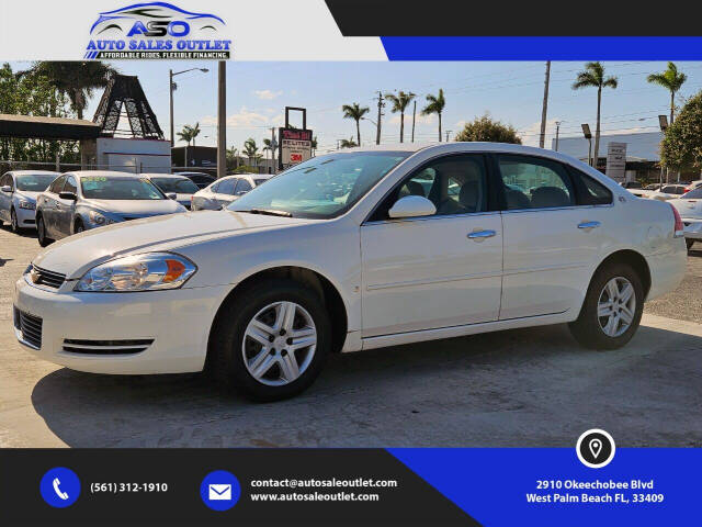 2007 Chevrolet Impala for sale at Auto Sales Outlet in West Palm Beach, FL