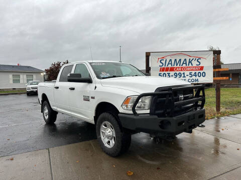 2016 RAM 2500 for sale at Woodburn Trailers - Siamak's Car Company llc in Woodburn OR