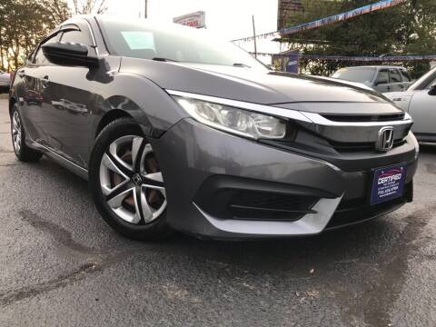 2016 Honda Civic for sale at Certified Auto Exchange in Keyport NJ