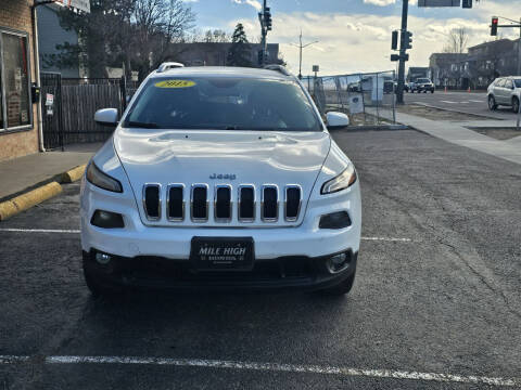 2015 Jeep Cherokee for sale at Rockys Auto Sale LLC in Denver CO