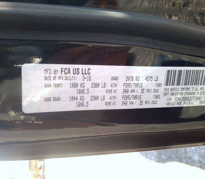 2016 Jeep Patriot Sport