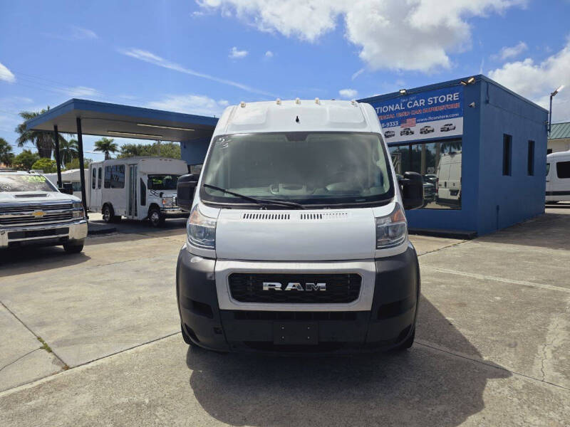 Used 2020 RAM ProMaster Cargo Van Base with VIN 3C6URVJG6LE113177 for sale in West Palm Beach, FL